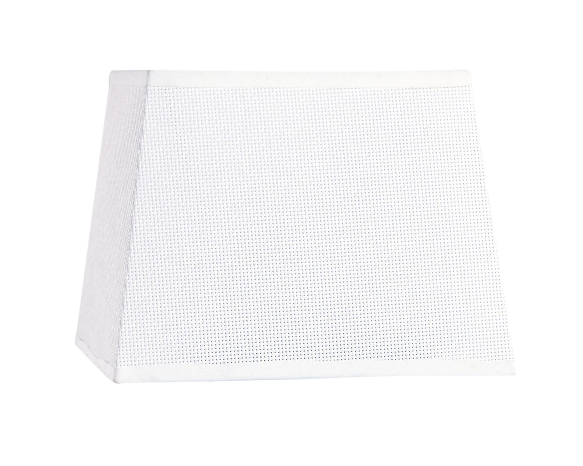 M5239  Habana 20cm Square Fabric Shade White